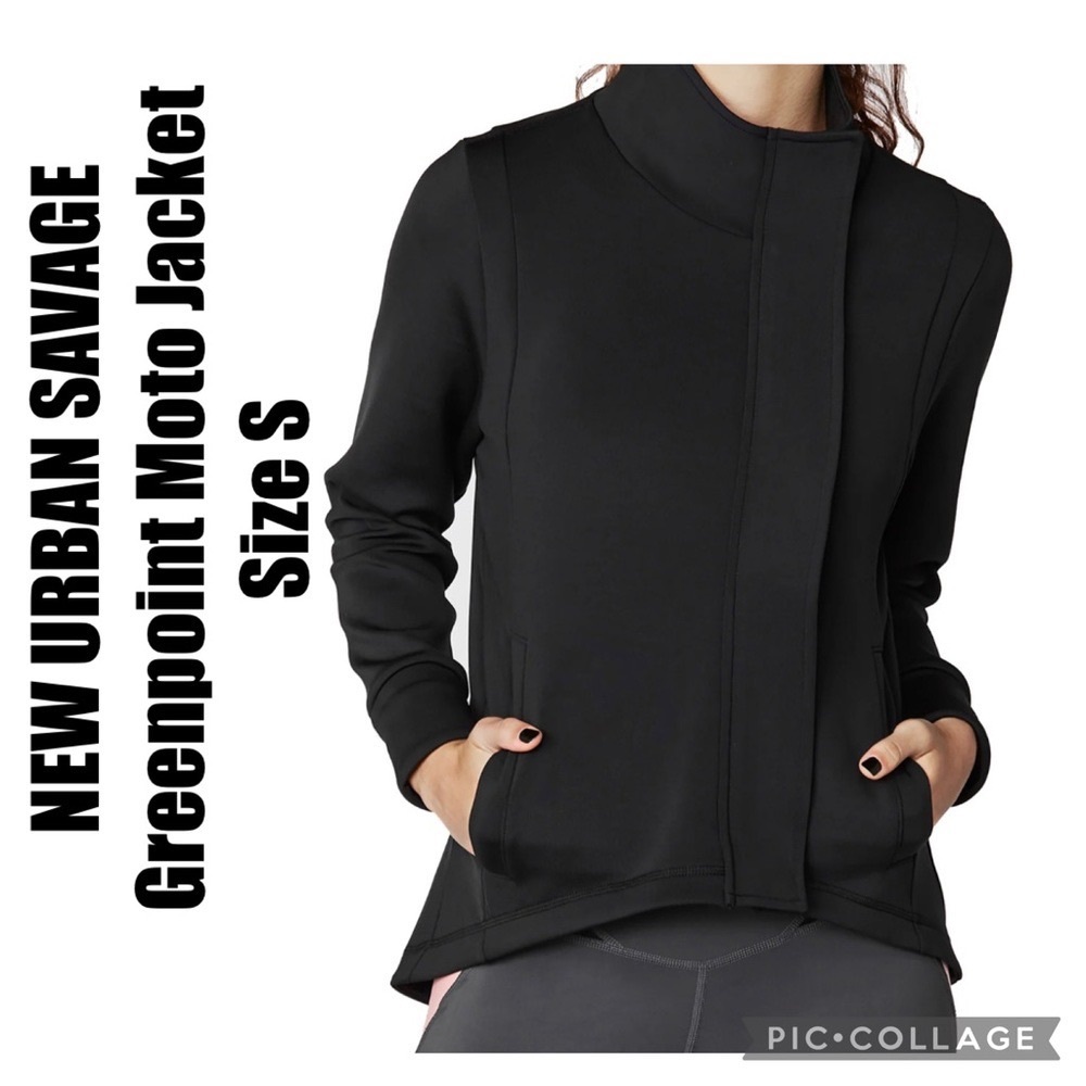 Urban Savage Black Moto Jacket